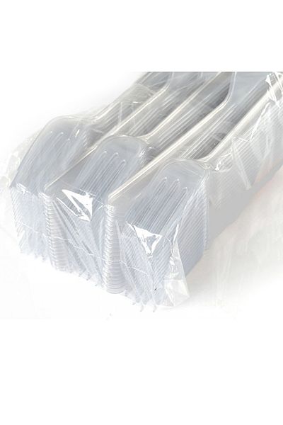 PACK Plastic Luxury Sturdy Fork 100' Piece