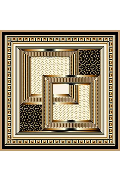 19V69 ITALIA Desenli Black Seri Rayon Eşarp Askısı Ve Hediyelik Seti Ile Birl...
