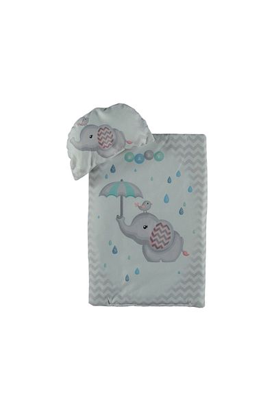 Balgüneş Tekstil Elephant Printed Baby Diaper Cover