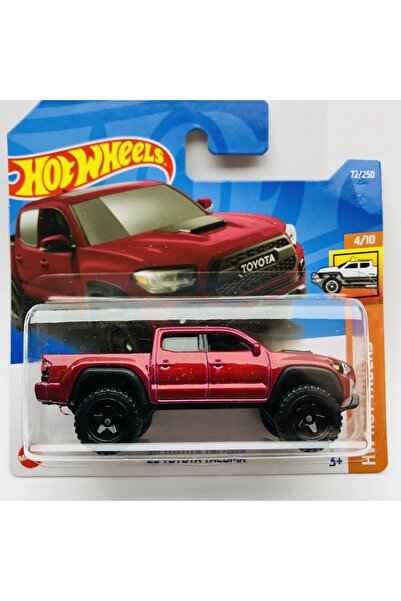 HOT WHEELS 2022 Yeni " 20 Toyota Tacoma Red 1:64 Ölçek Hotwheels Marka 4/10