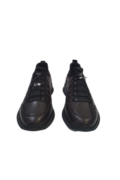 Pierre Cardin Δερμάτινα, κλιπ με λαστιχένια κορδόνια Scuba High Top παπούτσια