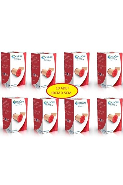 Platox Octacare Bez Tıbbi Flaster 5m X 10cm 10 Adet