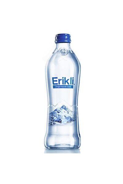 Erikli Cam Şişe 0.33 Ml 12'li Paket Su