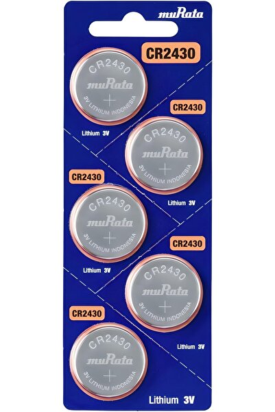 MURATA Sony- Cr2430 Pil Para Pil Düğme Pil 5li Kart