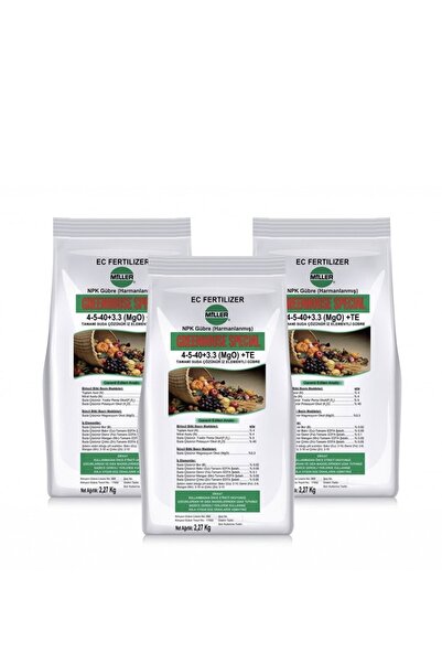 HEKTAŞ Nutrı Leaf 20-20-20 Npk Gübresi Harmanlanmış Mıller