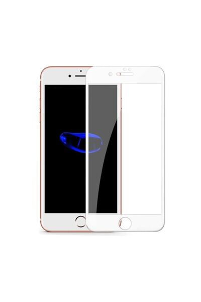 aksesuar sepetim White Unbreakable Glass Compatible with iPhone 7 Plus