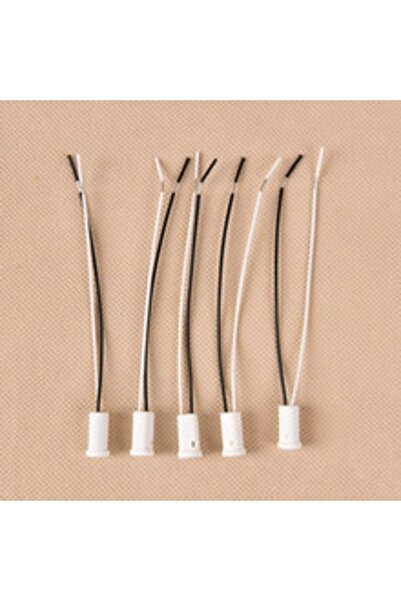 LEDONLİNE 6 Adet G4 Led Ampul Duy Seramik Duy Kapsul Kablolu Soket