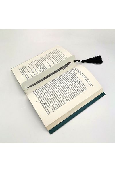 Sadrazam Elif Verse-al Kursi Printed Bookmark with Tassels (gift Bookmark, Bookmark-039)