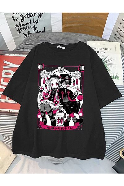 Köstebek T-shirt Anime Harajuku Hanako-kun (unisex).