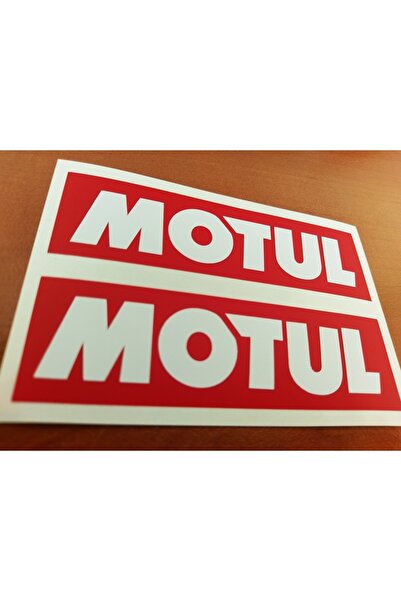 Motul Orjinal Yağ Sticker Seti 2 Adet + 1 Hediye Yüksek Kalite.