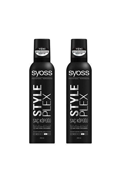 Syoss Style Plex Köpük 250 Ml 2 Li