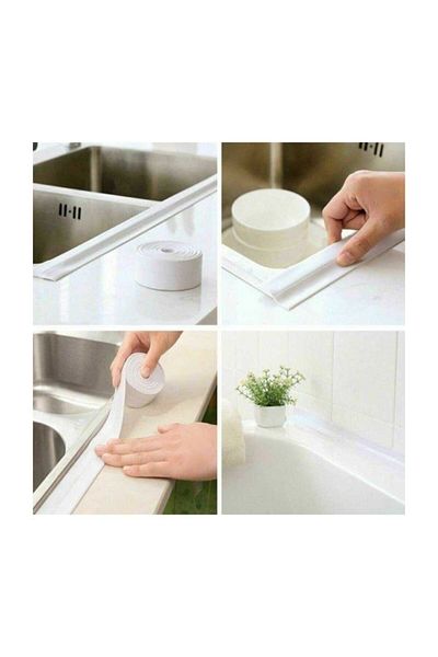 Hediye Rüzgarı White Waterproof Sink Edge Band (without box) (3.2m