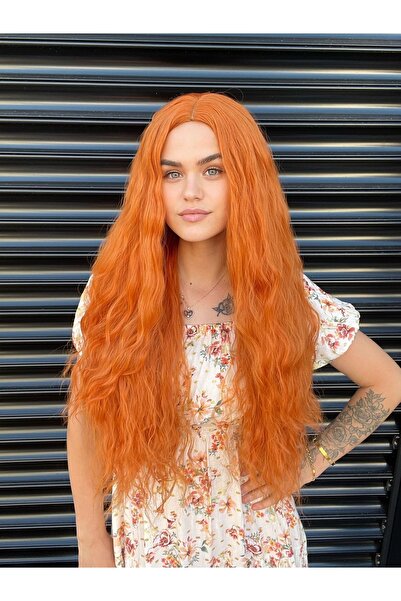 Fenomen Peruk Περούκα Πυκνή Κυματιστή Χωρίς Χάλκινο Περκέντρο