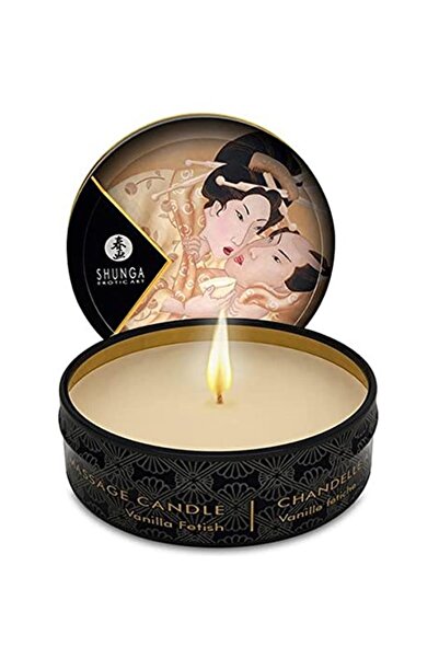 Shunga Chunga Mini Massage Candle Vanilla 30 Ml | Masaj Mum Vanilya