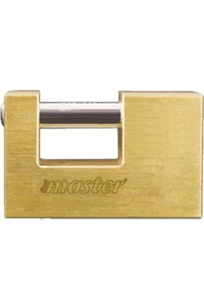 Master Padlock Sliding Shaft Satin Coating 90mm