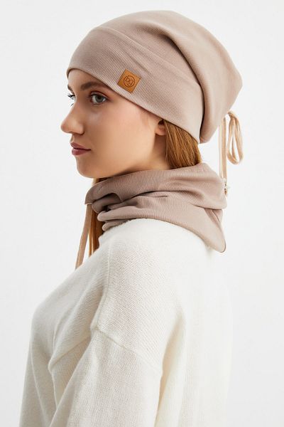 Butikgiz Women's Cotton Camisole, Anti-Sweat, Ultra Light and Soft Beret Neck Collar Set
