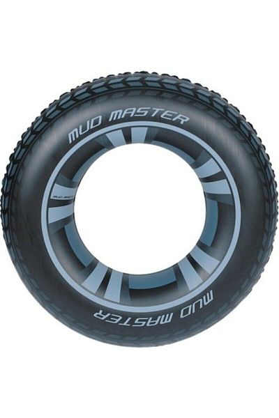 DEKORHANEMDEN Black Wheel Patterned Sea Bagel - 91 Cm
