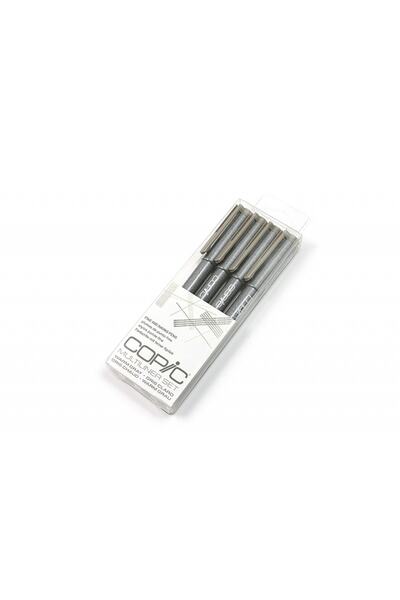 Copic Multiliner Warm Grey Set (0,05, 0,1, 0,3, 0,5)