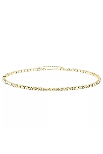 ESUSO 12 Mm Taşlı Choker Kolye