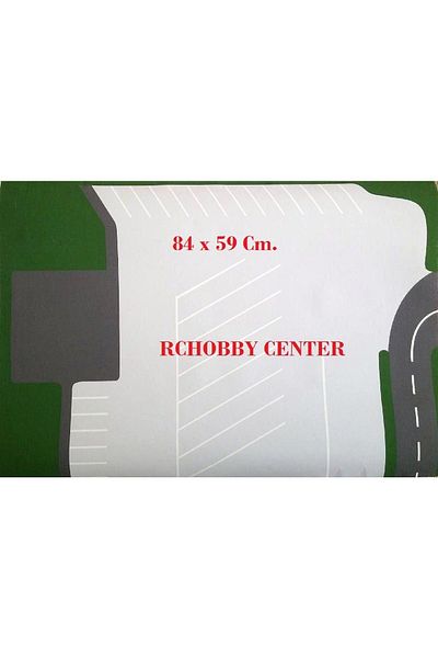 Busch 1:87 Ho Scale Bus and Truck Park Floor