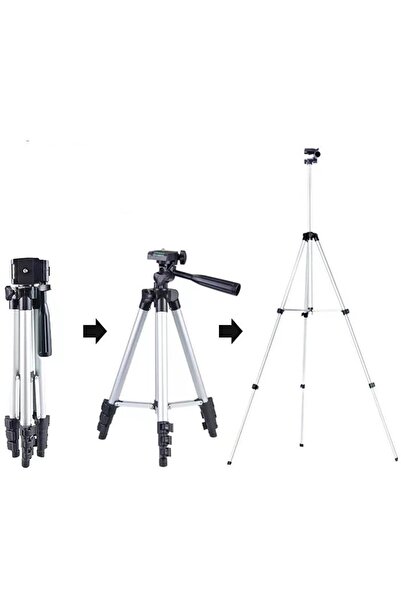 ELSE NIPPON Profesyonel Fotoğraf Video Çekimi Tripod Telefon Tutucu Bluetooth...