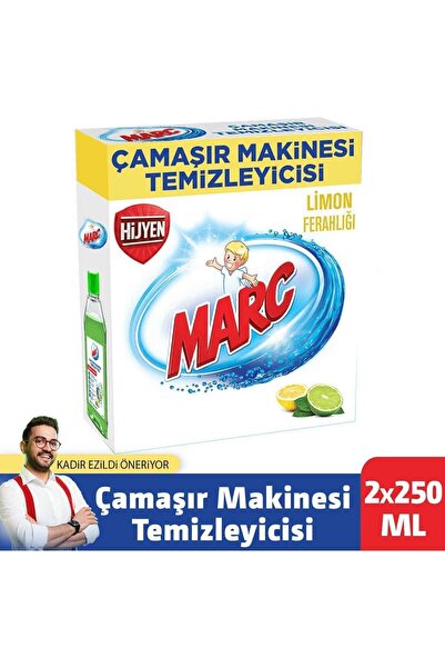 Marc Çamaşır Makinesi Temizleyici Limon 2 Adet 250 ml