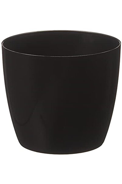 SERİNOVA Yk01 Yakut Saksı No:1 Drenaj Aparatı Ile Birlikte, Siyah, 11cm, 0.68...