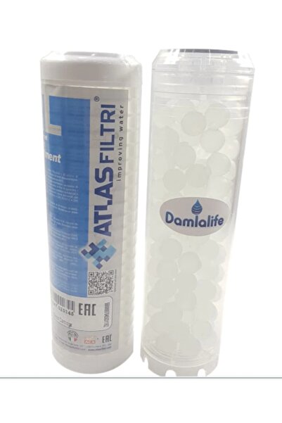 damlalife Atlas 10''inç Kuyu Suyu Yıkanabilir Ve Yumuşatma Kireç Önleyici Sil...