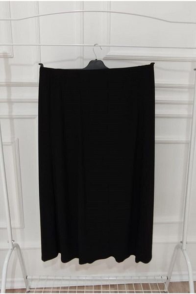 Nacar Moda Fusta Neagra Mama Marime Plus - Lycra si Buzi