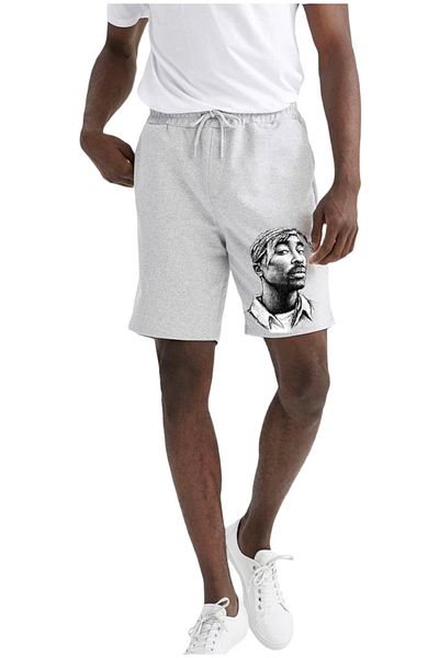 BENROMA Σορτς Unisex με στάμπα