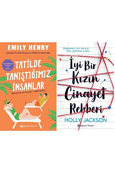 Epsilon Yayınevi Tatilde Tanıştığımız Insanlar + Iyi Bir Kızın Cinayet Rehber...