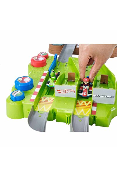 mattel Hot Wheels Mario Kart Çılgın Dönüş Parkuru Seti Gcp27