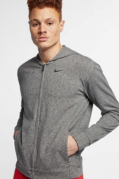 Mens grey top nike coat
