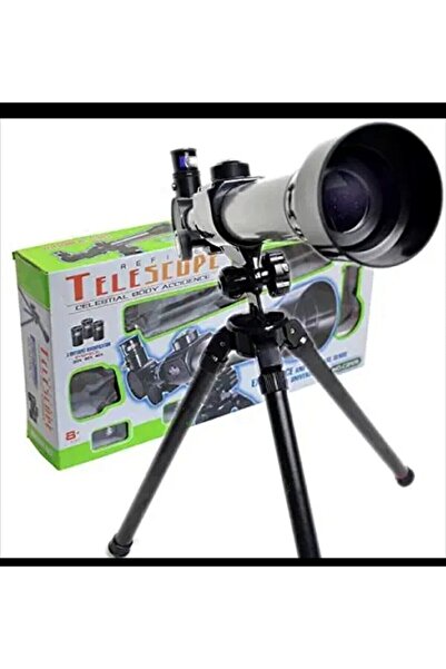 LRS STORE Çocuk Teleskobu Tripodlu 3 Lens Ayarlı Başlangıç Seviye Teleskop