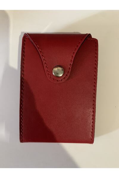 ALTANLAR Suni Deri Çıtçıtlı Kredi Kartı Cüzdanı Yatay 2k