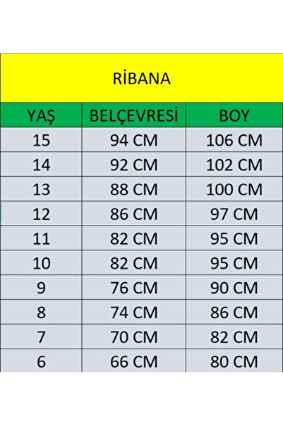 Genel Markalar Unisex İlkokul ve Ortaokul 6-16 Yaş  Okul Pantolonu  Ribana Bel Canvas Öğrenci Okul Pantolonu