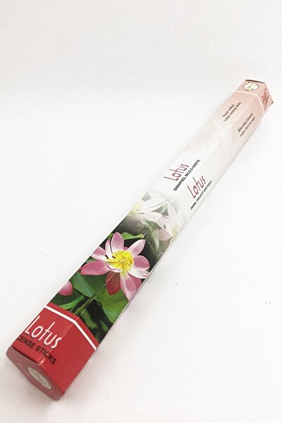 Flute Tütsü Lotus Çiçeği 20 Adet Tütsü Çubuğu
