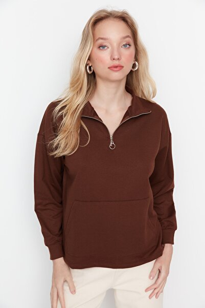 Trendyol Collection Πλεκτό με φερμουάρ τσέπης