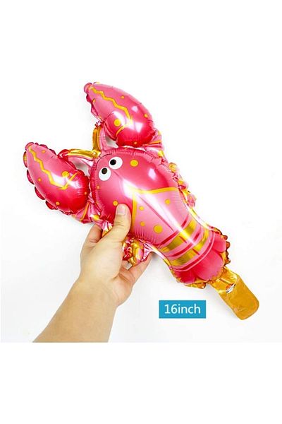 PARTİAVM Sea Creatures Themed Balloon Bouquet Colorful Number Balloon Rainbow Number Full Set (Video Explanation)
