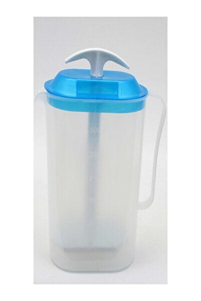 abnturk Oval Yayık Sürahi 1.750ml Kapasiteli Pratik Kalteli Yayık Sürahi 20x12cm