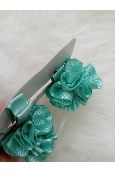 Sare Çocuk Giyim Cataramă cu clemă pentru trandafiri cu bile realizată manual (pachet de 2)