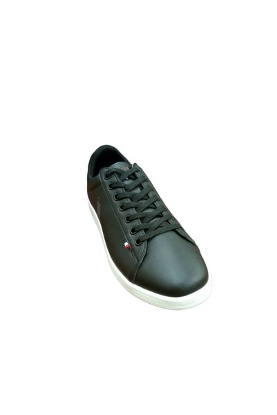U.S. Polo Assn. فرانكو أسود-أبيض