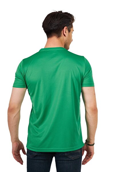 GHASSY CO. Ανδρικό μπλουζάκι αθλητικής τεχνικής απόδοσης που απομακρύνει την υγρασία Quick Dry