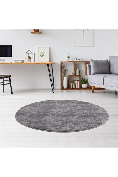 SARAR HALI Yuvarlak Post Pelüş Yıkanabilir Halı