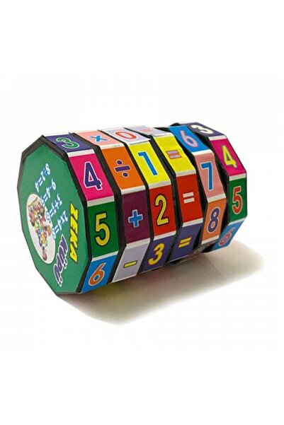 LEDONLİNE 1 Adet Yeni Nesil Zeka Küpü Matematik Çarpım Tablosu Eğlenceli Oyuncak