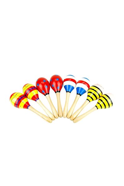 dadi baby Wooden Maracas Dadi Dum - 1 Piece
