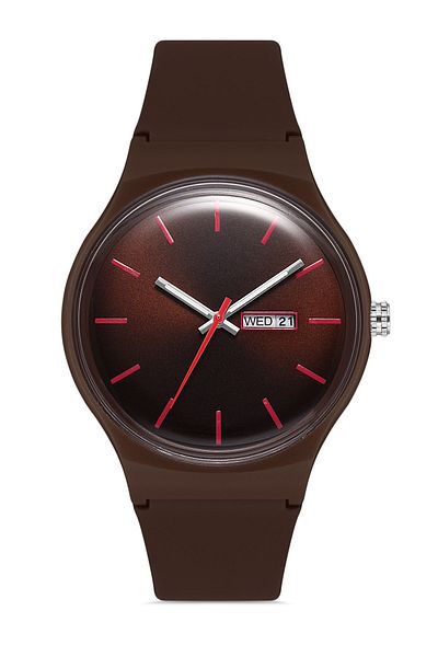 Twelve Colorful Silicone Unisex Wristwatch / Tw Special Series