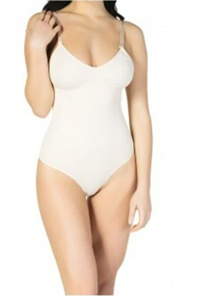 by İGP Ženski bodi korzet u boji kože, oblik anđela, zatežni konopac, remen, ...