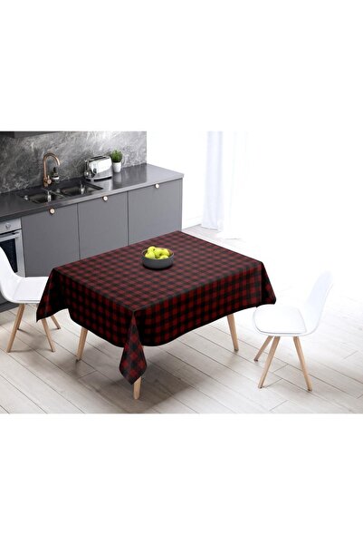 Adawall Red-black Square Tablecloth - (Fine Linen, International Washing and ...