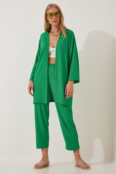 Happiness İstanbul Two-Piece Set - Green - Relaxed fit